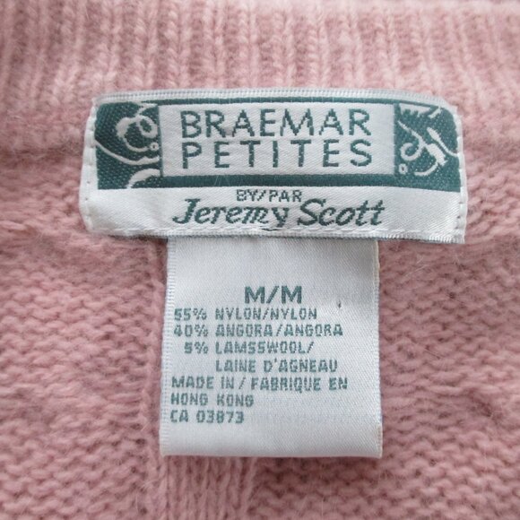 Dusty Rose Pink Angora Blend Cardigan Long Length Sooo Soft and Cuddly - Picture 6 of 6